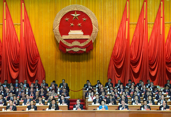 10月1日，慶祝中華人民共和國成立66周年暨新疆維吾爾自治區(qū)成立60周年大會在新疆人民會堂隆重舉行。 新華社記者 高潔 攝 