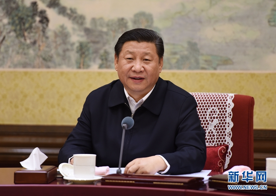 12月28日至29日，中共中央政治局召開專題民主生活會，對照檢查踐行“三嚴三實”情況，討論研究加強黨風廉政建設(shè)措施。中共中央總書記習近平主持會議并發(fā)表重要講話。新華社記者 李學仁 攝 