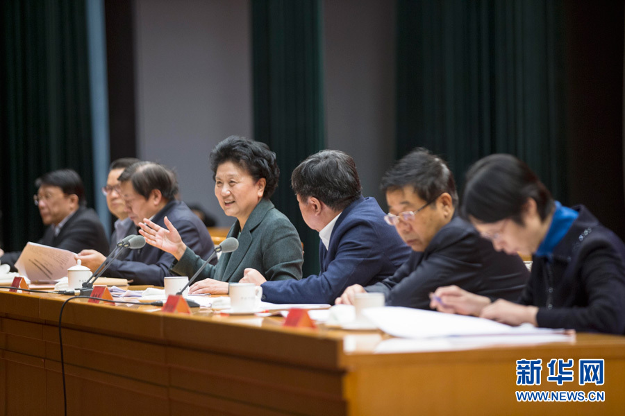 1月16日，中共中央政治局委員、國務(wù)院副總理劉延?xùn)|在北京出席“加強(qiáng)和改進(jìn)新形勢下高校思想政治工作專題研討班”開班式。 新華社記者崔新鈺 攝