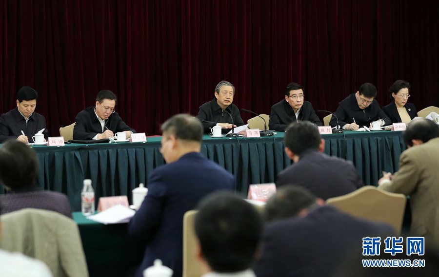 2月28日，國家新材料產(chǎn)業(yè)發(fā)展專家咨詢委員會成立大會在北京召開。中共中央政治局委員、國務院副總理、國家新材料產(chǎn)業(yè)發(fā)展領導小組組長馬凱出席會議并講話。新華社記者劉衛(wèi)兵攝 