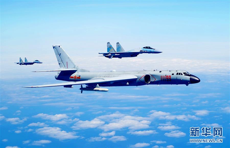 （圖文互動(dòng)）（1）空軍發(fā)布宣傳片展現(xiàn)殲-20、蘇-35、轟-6K海上新航跡