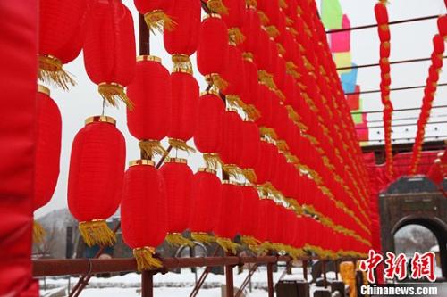 資料圖：年味兒濃郁。蒼雁 攝