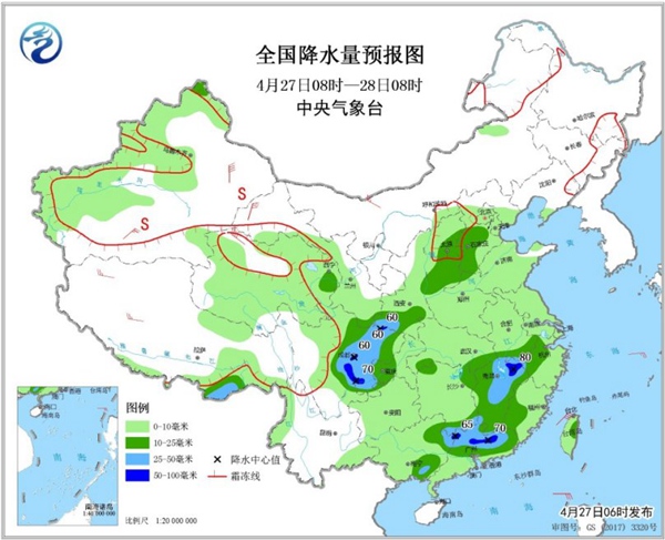 周末雨不休！南北方同迎大范圍降水