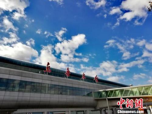 資料圖：烏魯木齊國際機場。 新疆機場集團供圖