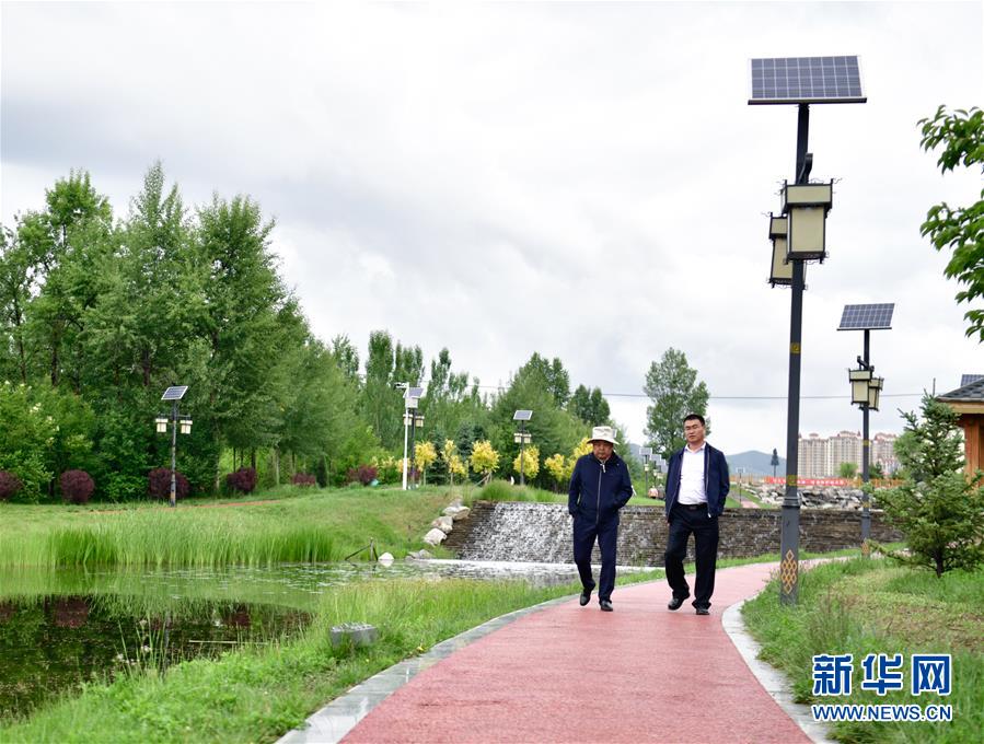 （圖文互動）（2）青海互助：送走污水，迎來碧波