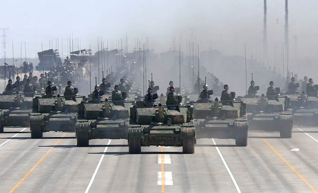 沙場點(diǎn)兵！建軍90周年閱兵MV來了
