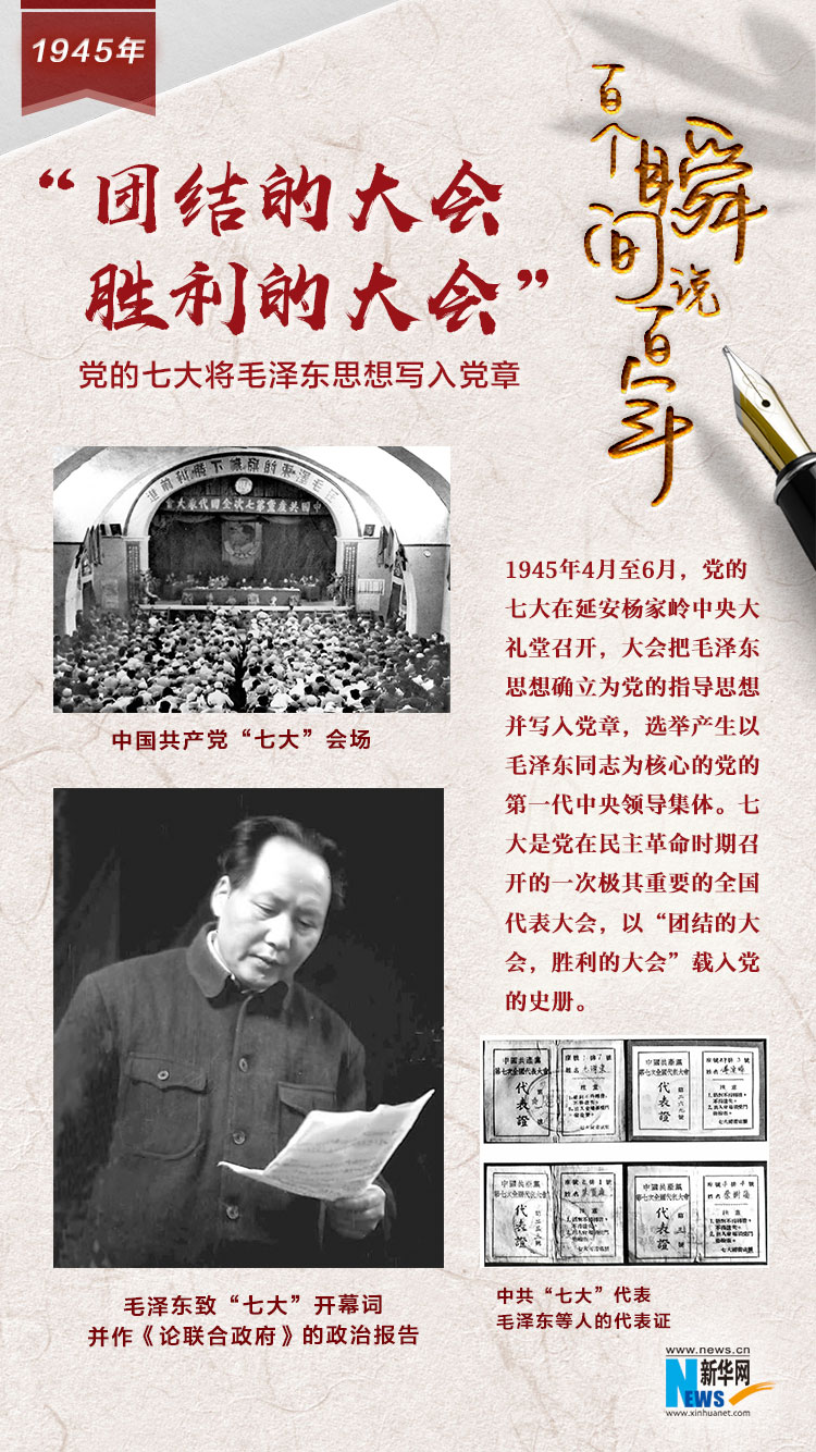 1945，“團(tuán)結(jié)的大會(huì)，勝利的大會(huì)”