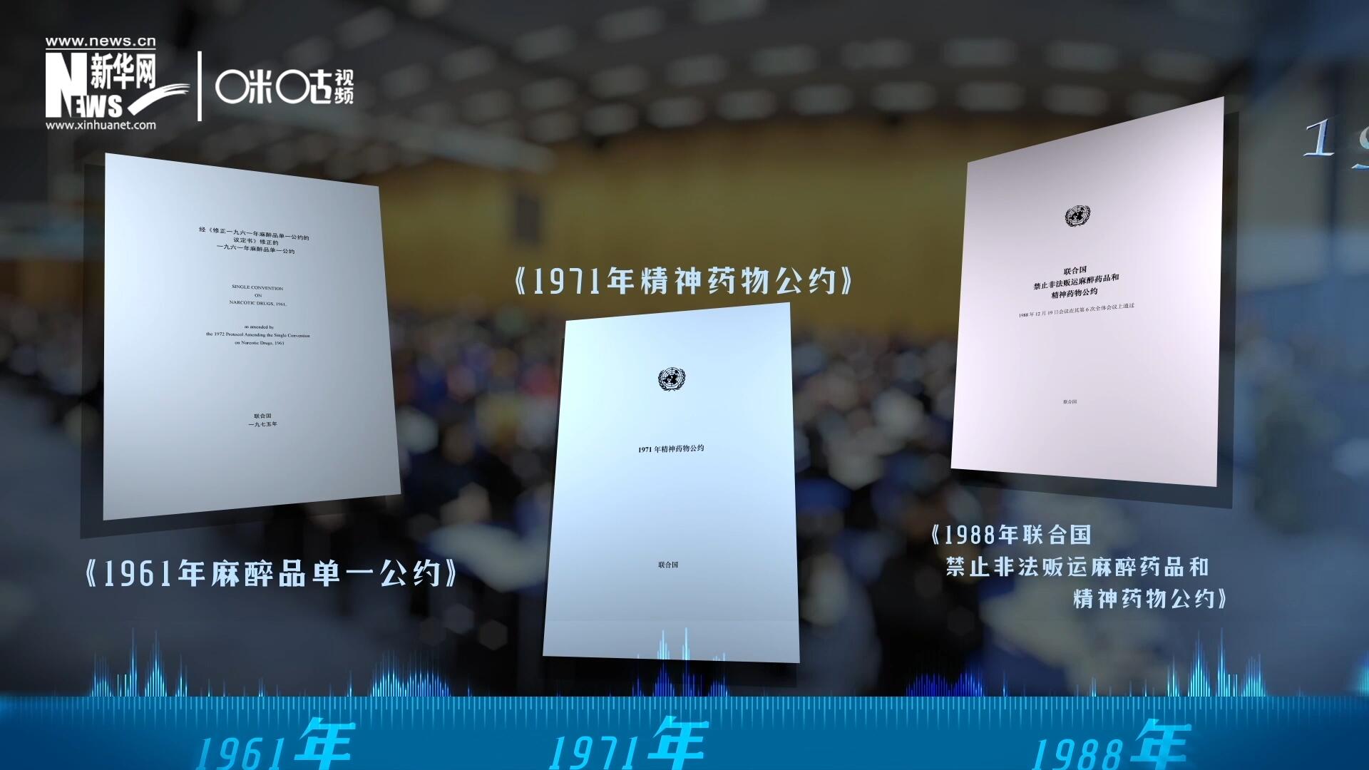 當(dāng)前國際社會所共同遵循的三大國際禁毒公約，分別在1961年、1971年和1988年 由聯(lián)合國牽頭締結(jié)。