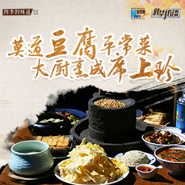 莫道豆腐平常菜，大廚烹成席上珍