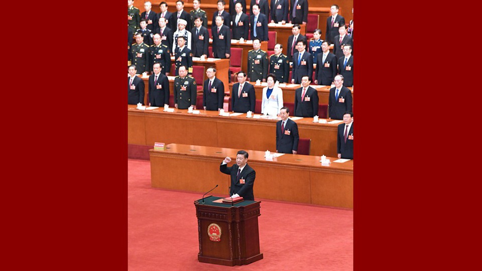 習近平當選國家主席、中央軍委主席