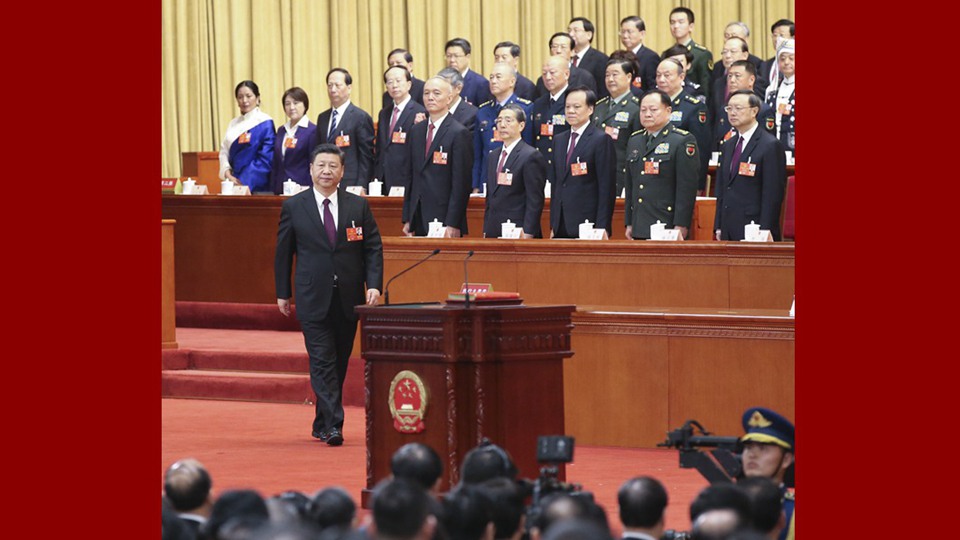 習近平當選國家主席、中央軍委主席