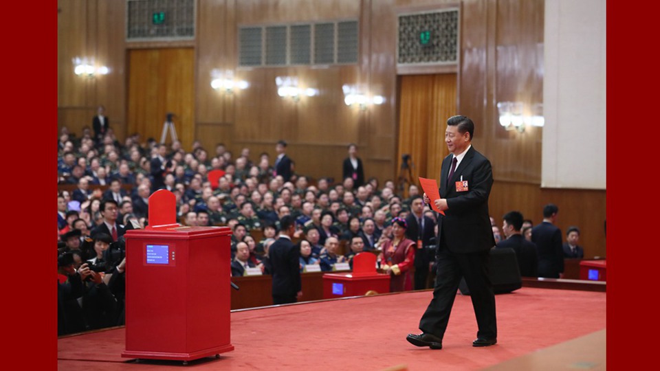 習近平當選國家主席、中央軍委主席