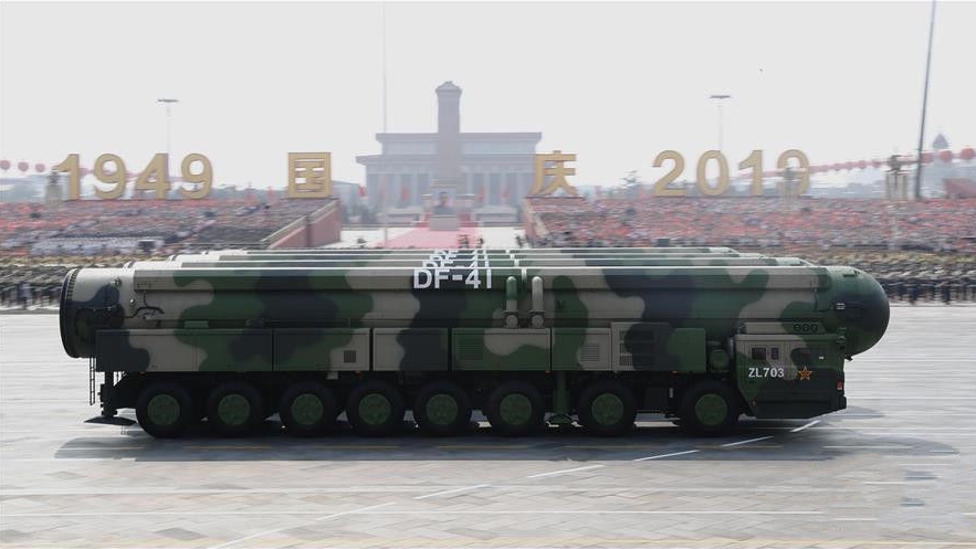 300秒回顧國(guó)慶70周年大閱兵！東風(fēng)-41、殲-20震撼亮相