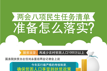 圖表：兩會(huì)八項(xiàng)民生任務(wù)清單準(zhǔn)備怎么落實(shí)？