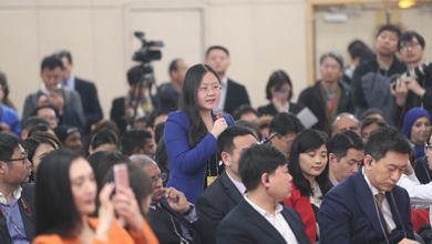 環(huán)球時報(bào)記者提問