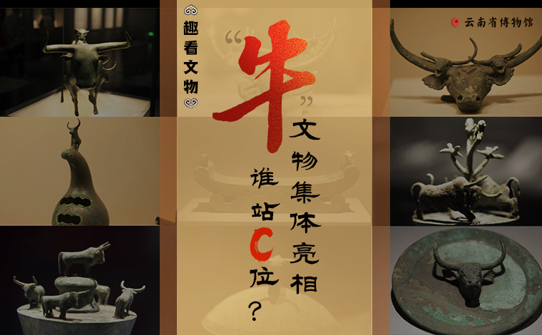 【趣看文物】“牛”文物集體亮相，誰站C位？