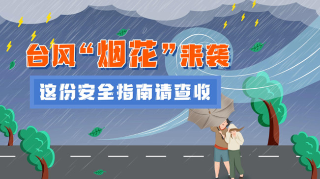 MG動畫：臺風(fēng)“煙花”來襲，這份安全指南請查收