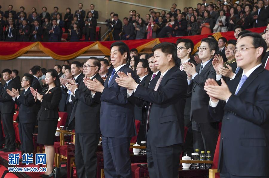 （時(shí)政）（1）朝鮮友好藝術(shù)團(tuán)在京訪演 栗戰(zhàn)書、王滬寧分別出席有關(guān)活動(dòng)