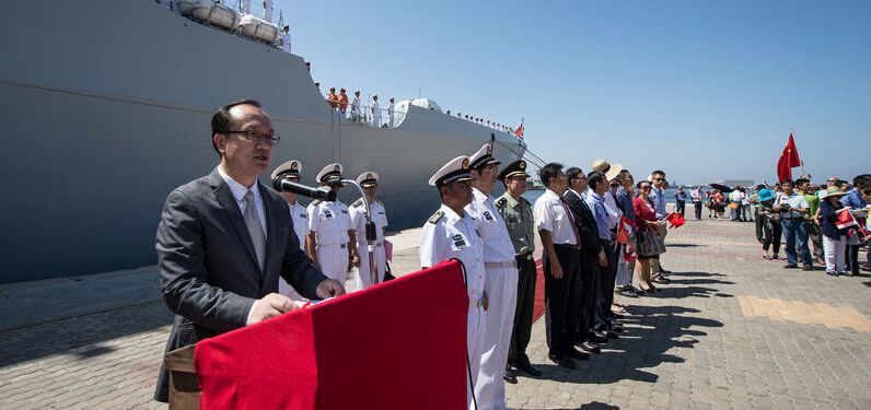 友誼、和平、交流、合作：中國海軍152艦艇編隊(duì)到訪埃及