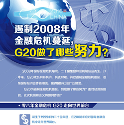 【G20系列圖解】遏制2008年金融危機蔓延 G20做了哪些努力？