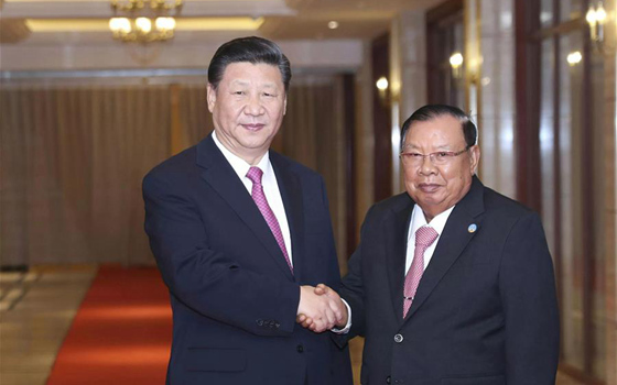 習(xí)近平再次會(huì)見(jiàn)老撾人民革命黨中央委員會(huì)總書(shū)記、國(guó)家主席本揚(yáng)